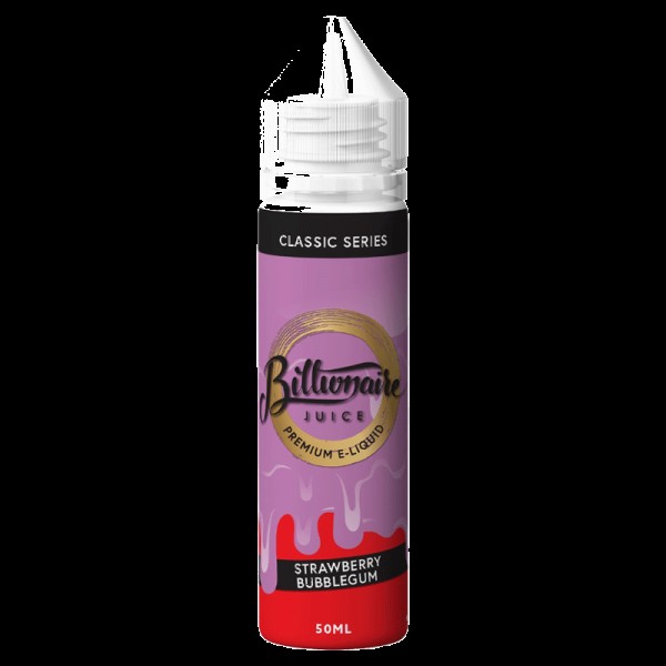 STRAWBERRY BUBBLEGUM E LIQUID BY BILLIONAIRE JUICE...