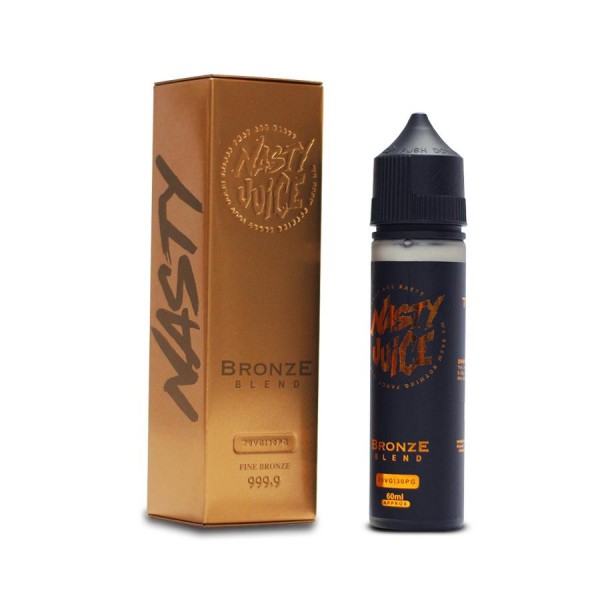 BRONZE BLEND E LIQUID BY NASTY JUICE - TOBACCO 50M...