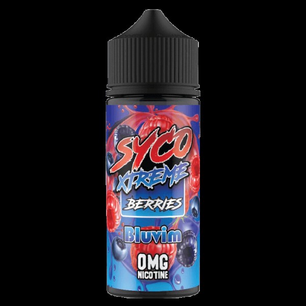 BLUEVIM E LIQUID BY SYCO XTREME BERRIES 100ML 80VG