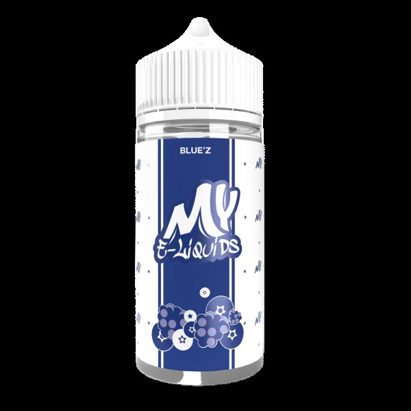 BLUEZ BY MY E LIQUIDS SHORT FILL 100ML