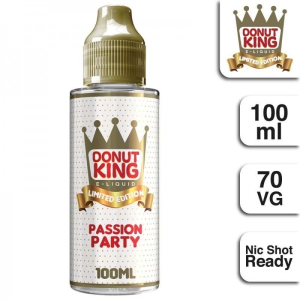 PASSION PARTY E LIQUID BY DONUT KING 100ML 70VG