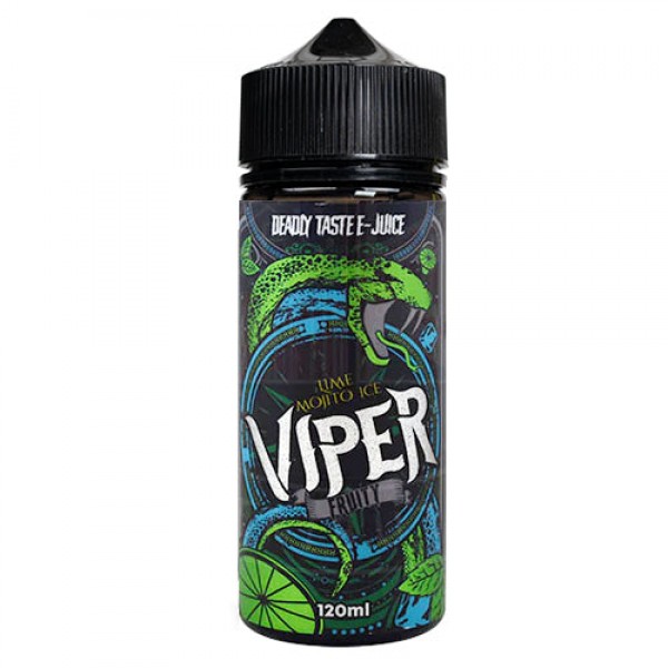 LIME MOJITO ICE E LIQUID BY VIPER FRUITY DEADLY TASTE 100ML 70VG