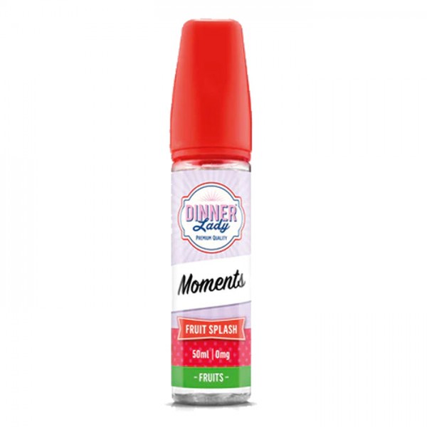 FRUIT SPLASH E LIQUID BY DINNER LADY - MOMENTS 50M...