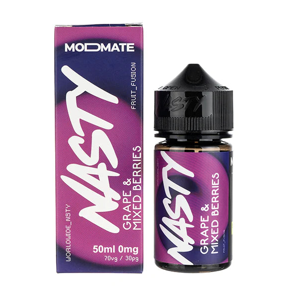 GRAPE & MIXED BERRIES E LIQUID BY NASTY JUICE ...