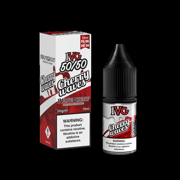 CHERRY WAVES TDP E LIQUID BY I VG 10ML 50VG