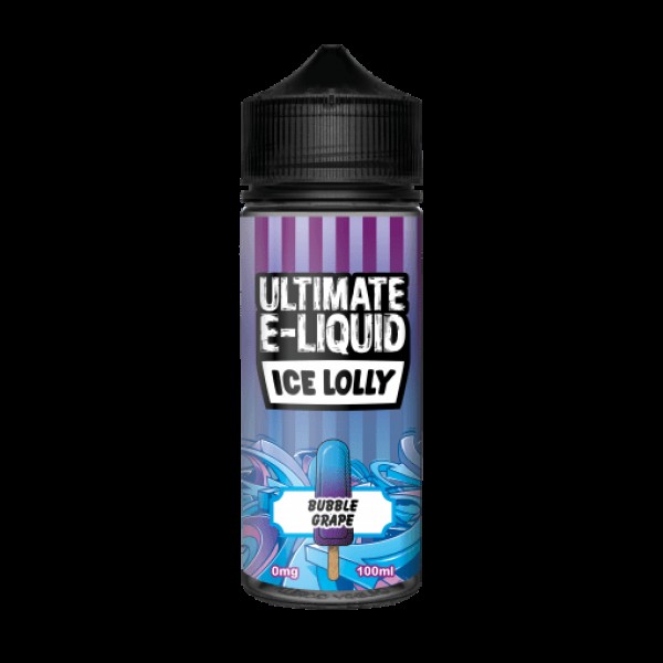 BUBBLE GRAPE E LIQUID BY ULTIMATE E-LIQUID - ICE L...