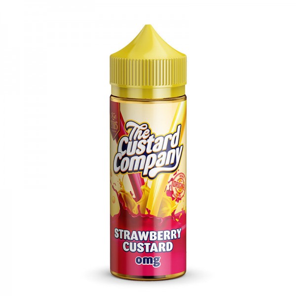 STRAWBERRY CUSTARD E LIQUID BY THE CUSTARD COMPANY...