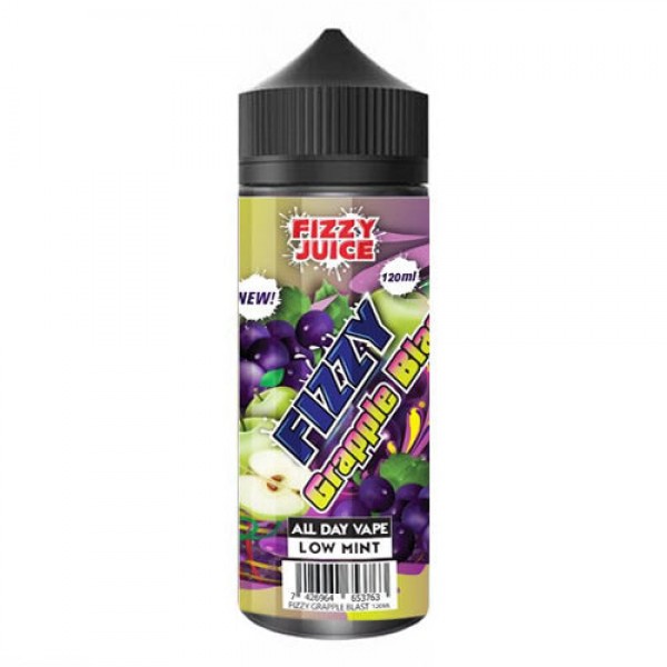 FIZZY GRAPPLE BLAST E LIQUID BY FIZZY JUICE - MOHAWK & CO 100ML 70VG