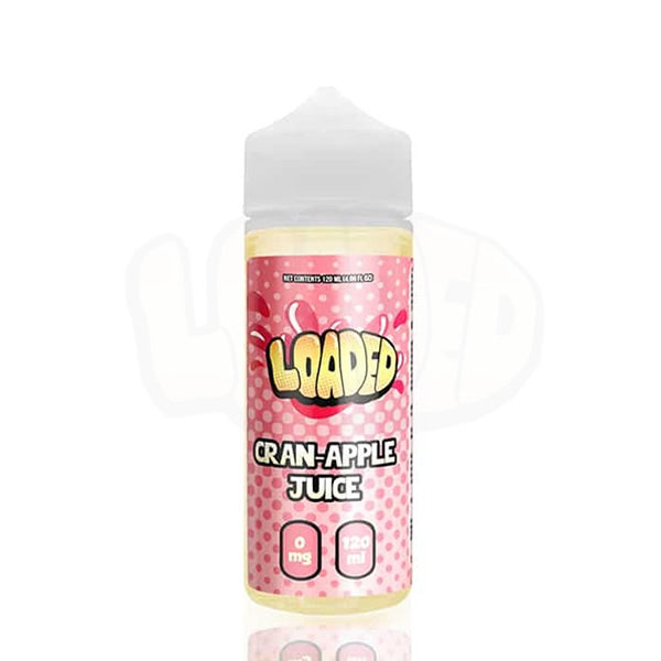 CRANBERRY APPLE JUICE E LIQUID BY LOADED 100ML 70V...