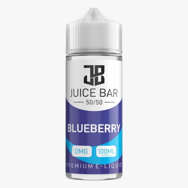 BLUEBERRY E LIQUID BY JUICE BAR 100ML 50VG