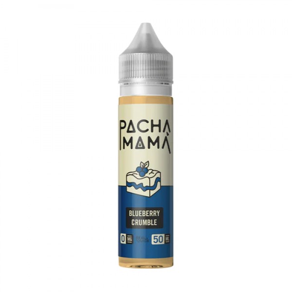 BLUEBERRY CRUMBLE E LIQUID BY PACHA MAMA DESSERT 5...