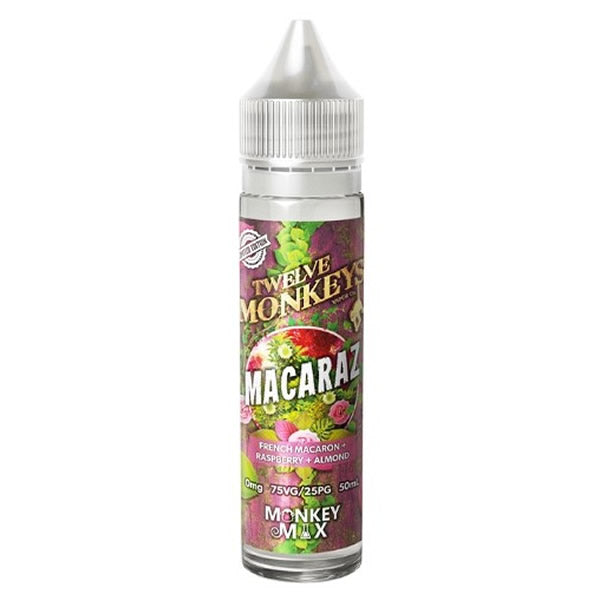 MACARAZ E LIQUID BY TWELVE MONKEYS 50ML 65VG