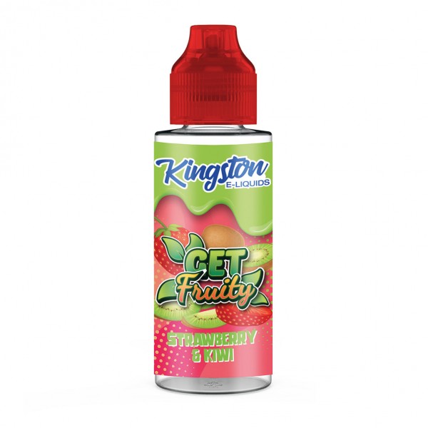 STRAWBERRY KIWI E LIQUID KINGSTON GET FRUITY 100ML...