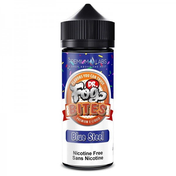 BLUE STEEL DONUTS E LIQUID BY DR FOG 100ML 75VG