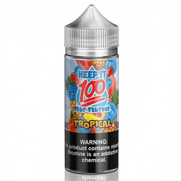 BLUE SLUSHIE TROPICAL E-LIQUID SHORTFILL BY MAKE I...