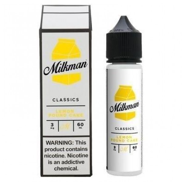 LEMON POUND CAKE E LIQUID BY THE MILKMAN - CLASSIC...