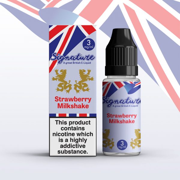 STRAWBERRY MILKSHAKE E LIQUID E LIQUID BY SIGNATUR...