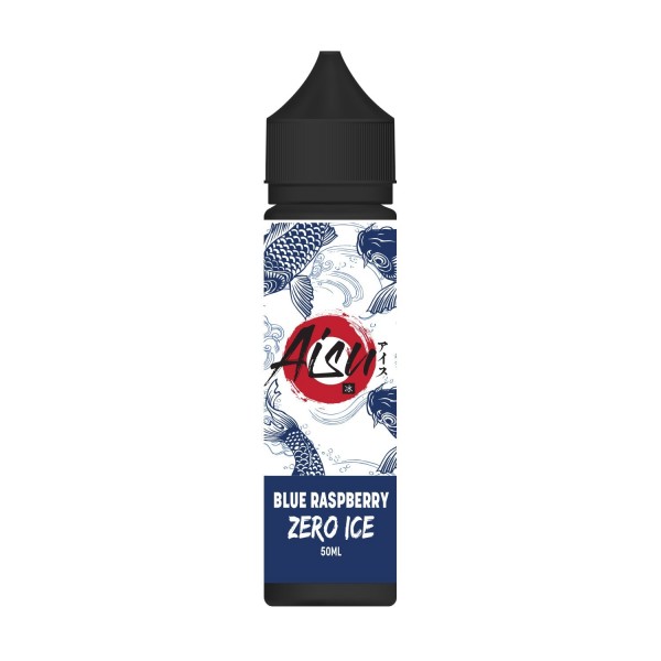BLUE RASPBERRY ZERO ICE E LIQUID BY AISU 50ML 70VG