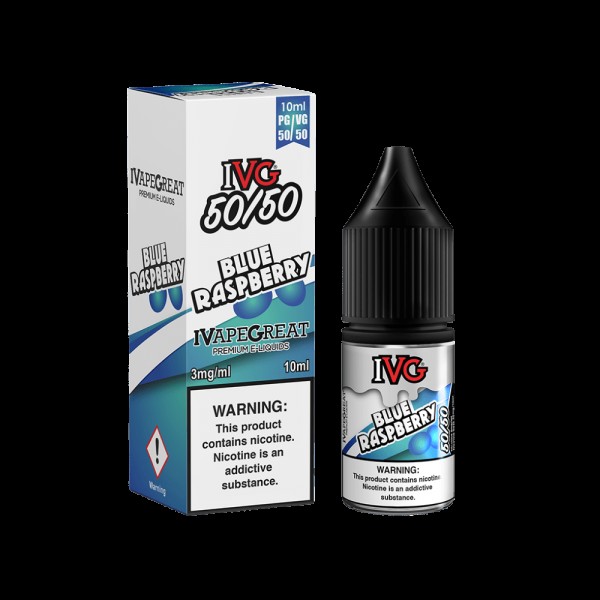 BLUE RASPBERRY TDP E LIQUID BY I VG 10ML 50VG