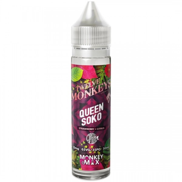 QUEEN SOKO E LIQUID BY TWELVE MONKEYS 50ML 65VG