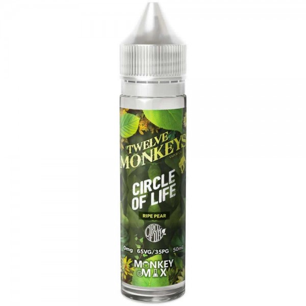 CIRCLE OF LIFE E LIQUID BY TWELVE MONKEYS 50ML 65V...