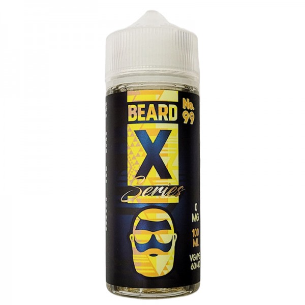 NO.99  X SERIES LEMON RAZZ COOKIE E LIQUID BY BEARD VAPE CO 100ML 85VG