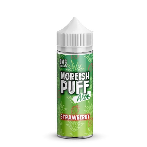 STRAWBERRY E LIQUID BY MOREISH PUFF - ALOE 100ML 7...