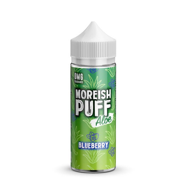 BLUEBERRY E LIQUID BY MOREISH PUFF - ALOE 100ML 70VG