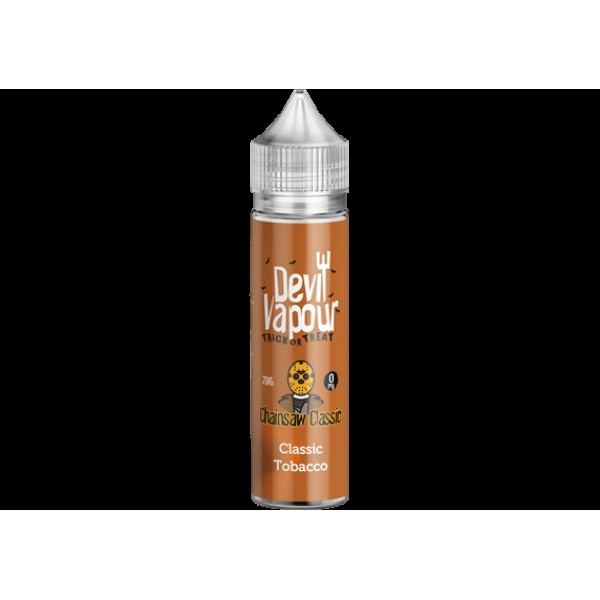 CLASSIC TOBACCO E LIQUID BY DEVIL VAPOUR 50ML 70VG