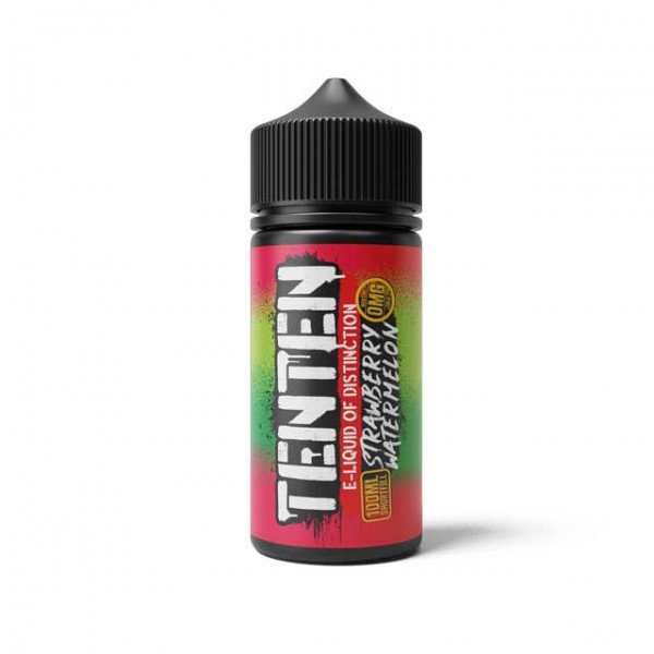 STRAWBERRY WATERMELON E LIQUID BY TENTEN 100ML 70V...