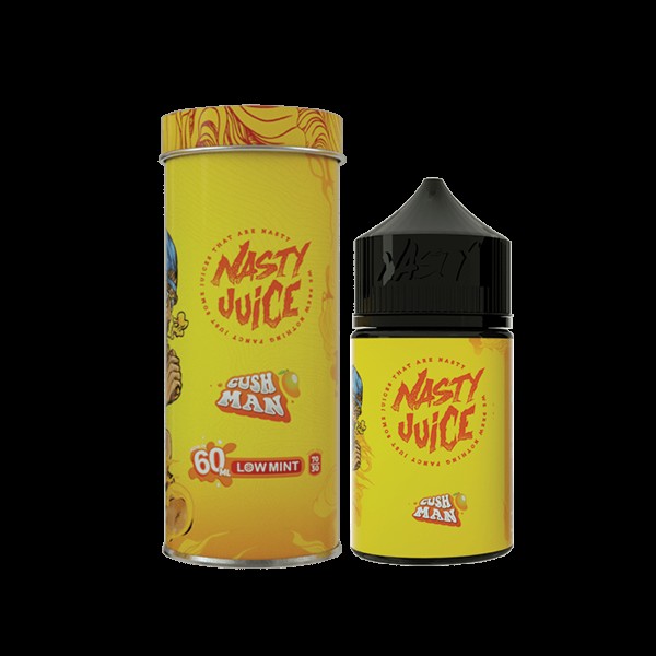 CUSH MAN E LIQUID BY NASTY JUICE - 50ML SHORTFILL ...