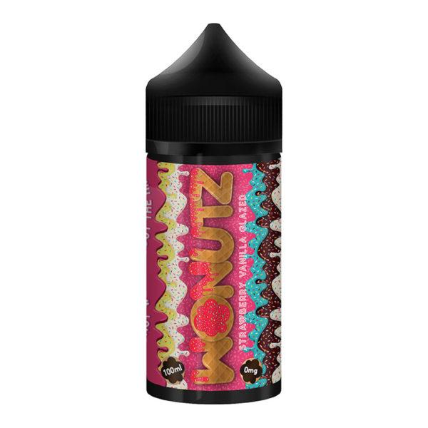 STRAWBERRY VANILLA GLAZED E LIQUID BY WONUTZ 100ML...