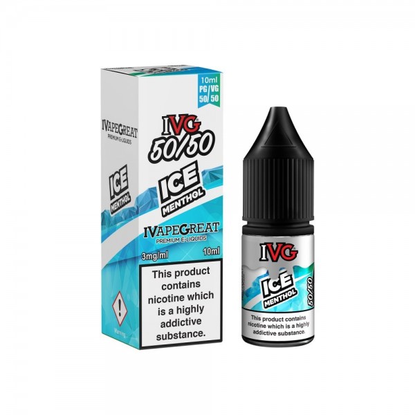 ICE MENTHOL TDP E LIQUID BY I VG 10ML 50VG