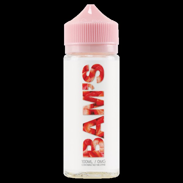 STRAWBERRY E LIQUID BY BAM'S CANNOLI 100ML 70VG