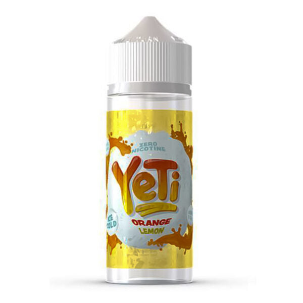 ORANGE LEMON BY YETI E LIQUIDS 100ML 70VG