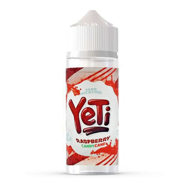 RASPBERRY CANDY CANE BY YETI E LIQUIDS 100ML 70VG