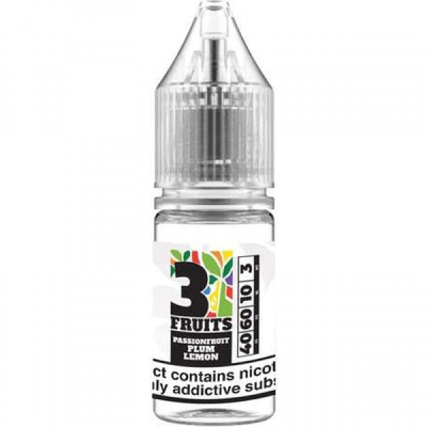 PASSIONFRUIT PLUM LEMON TDP E LIQUID BY 3 FRUITS 1...