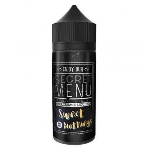 SWEET NOTHING E LIQUID BY SECRET MENU MILKSHAKE LI...