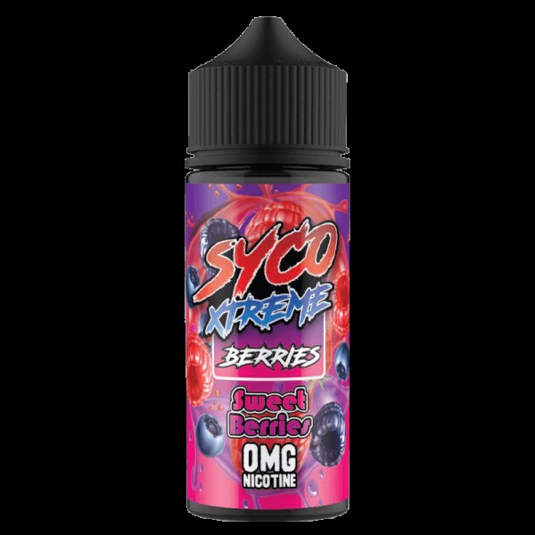 SWEET BERRIES E LIQUID BY SYCO XTREME BERRIES 100M...