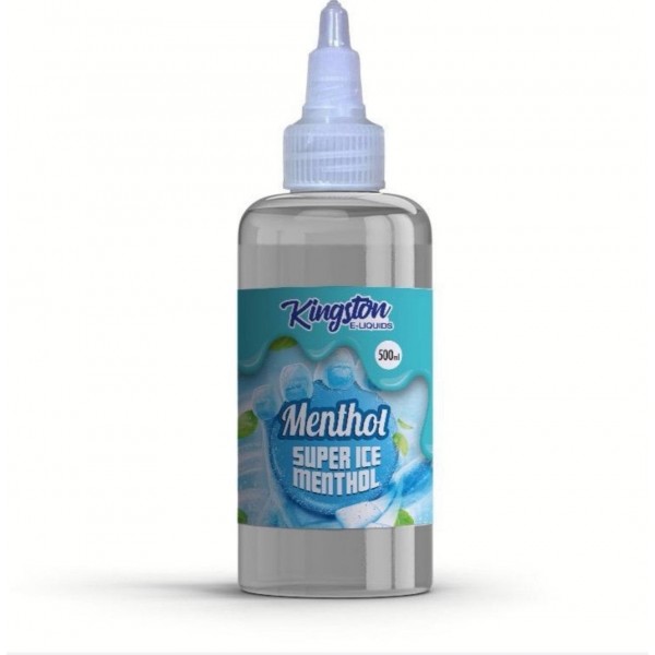 SUPER ICE MENTHOL E LIQUID KINGSTON 500ML 70VG