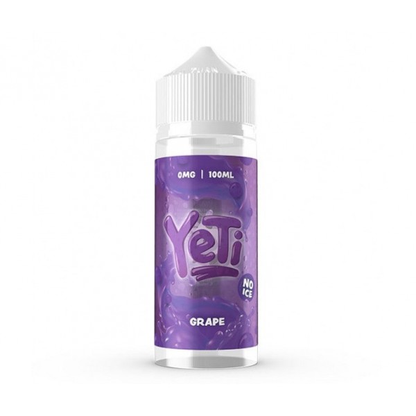 DEFROSTED GRAPE E-LIQUID BY YETI 100ML 70VG
