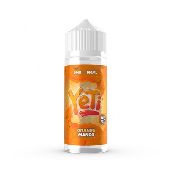 DEFROSTED ORANGE MANGO E-LIQUID BY YETI 100ML 70VG