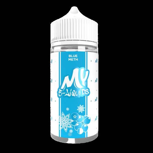 BLUE METH BY MY E-LIQUIDS SHORT FILL 100ML