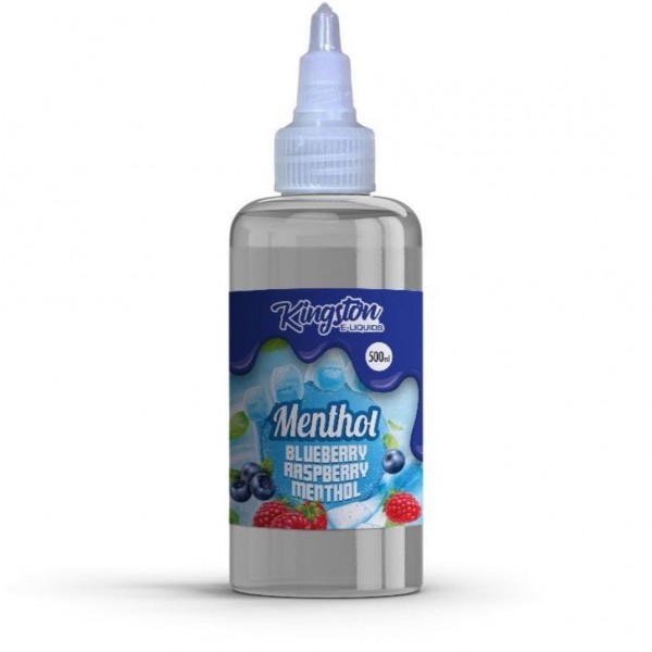 BLUEBERRY RASPBERRY MENTHOL E LIQUID KINGSTON 500M...