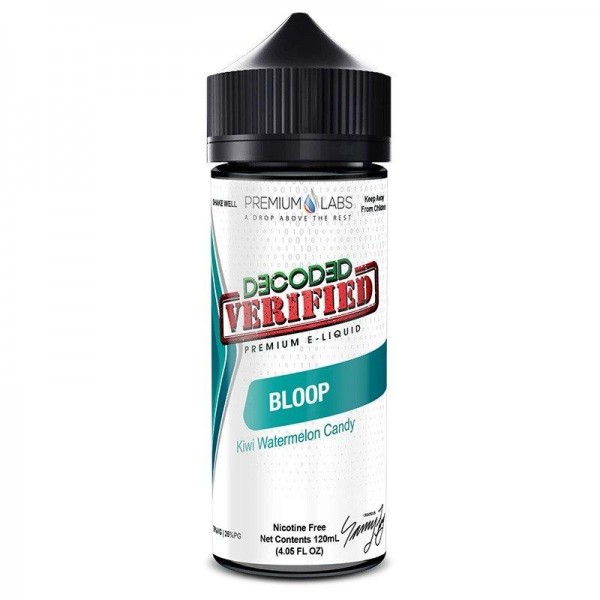 BLOOP E LIQUID BY DECODED VERIFIED - PREMIUM LABS ...