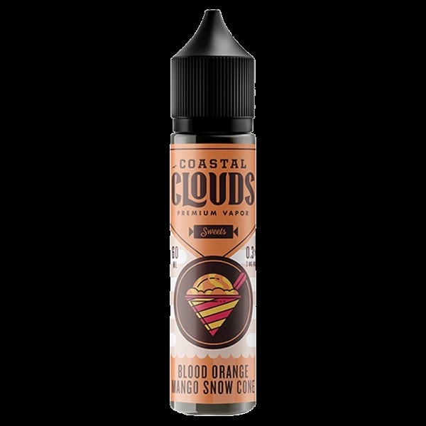 BLOOD ORANGE MANGO SNOW CONE E LIQUID BY COASTAL C...