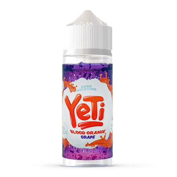 BLOOD ORANGE GRAPE E LIQUID BY YETI E LIQUIDS 100M...