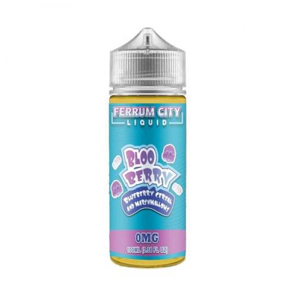 BLOO BERRY E LIQUID BY FERRUM CITY E LIQUID 100ML ...