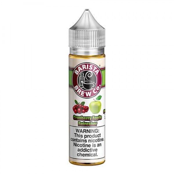 CRANBERRY APPLE  REFRESHER E LIQUID BY BARISTA BRE...