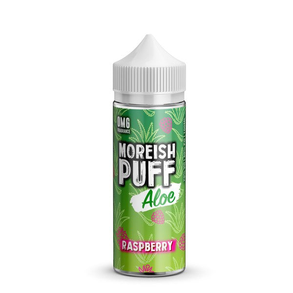 RASPBERRY E LIQUID BY MOREISH PUFF - ALOE 100ML 70...